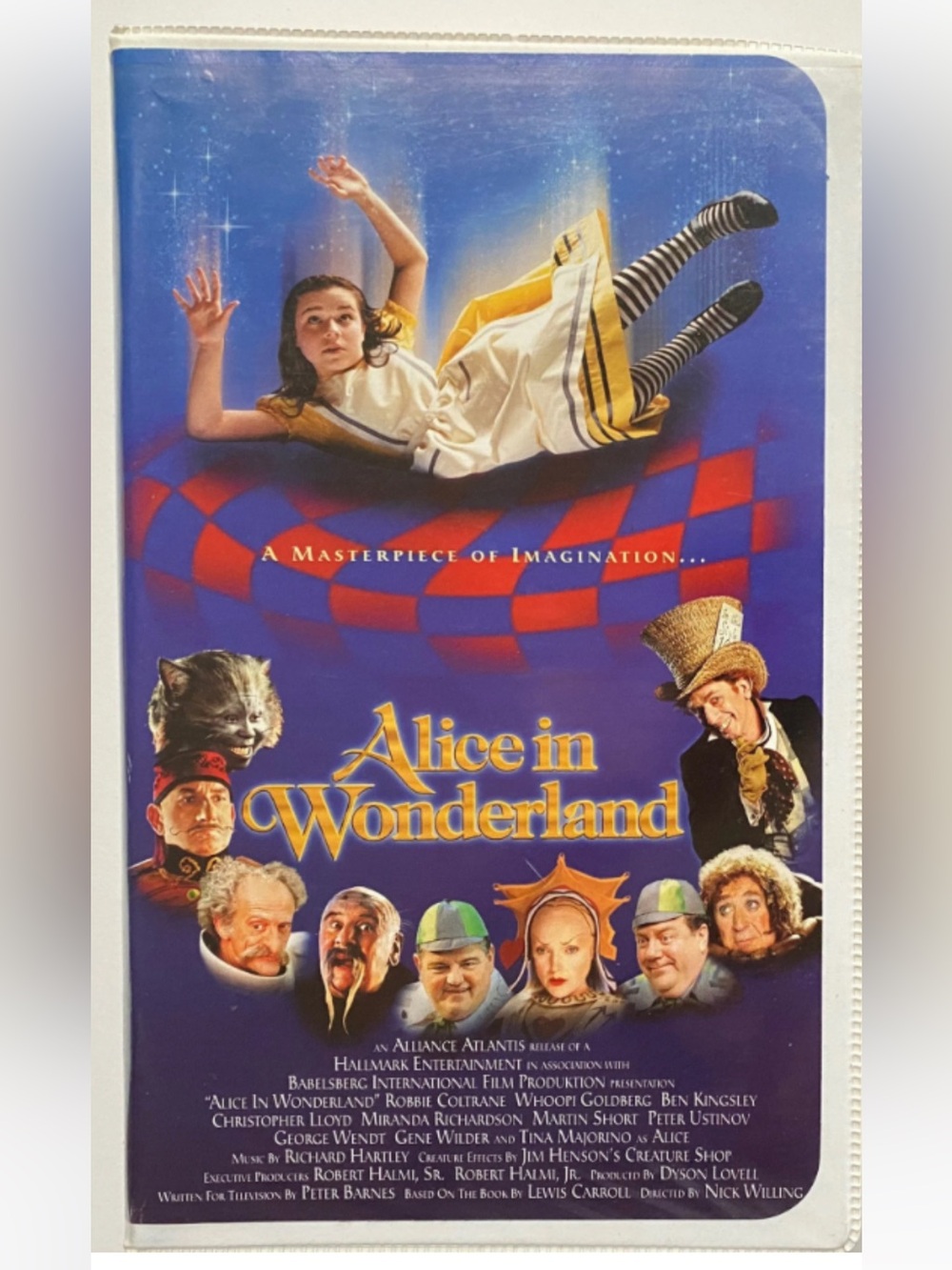 Vintage Alliance Atlantis Alice in Wonderland 1999 VHS#ART2860
